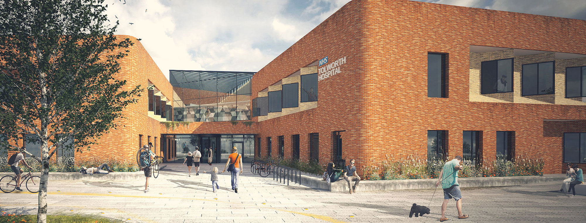 WH851 Tolworth Hopsital CAMHS Building wilsonhutton